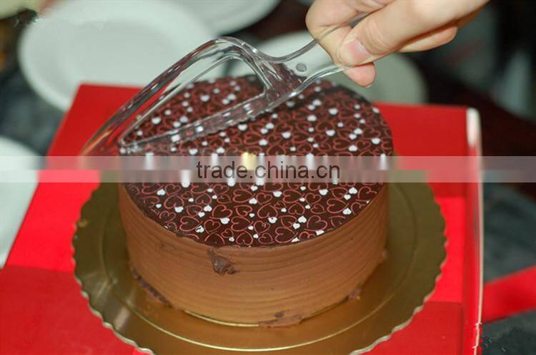 Cheap cake server cake knife plastic