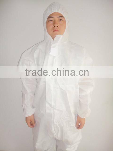 waterproof kids white disposable waterproof protective clothing