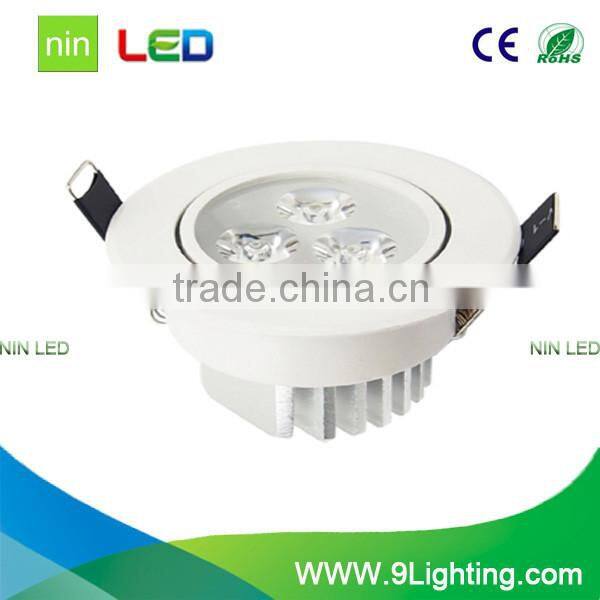 Modern most popular cfl replacement led downlight