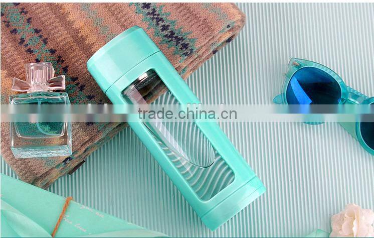 BPA free glass bottle for tea