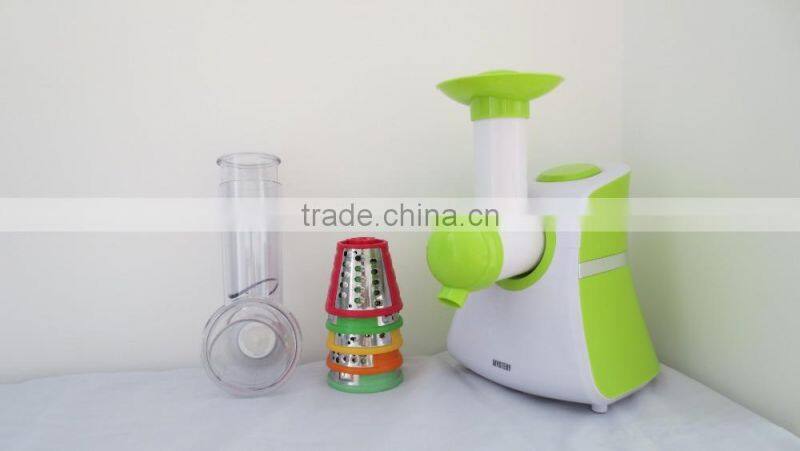 New & Hot Sale 2 in 1 Salad Maker & Frozen Fruit Dessert Maker, Ice Cream Maker, Healty Dessert Maker