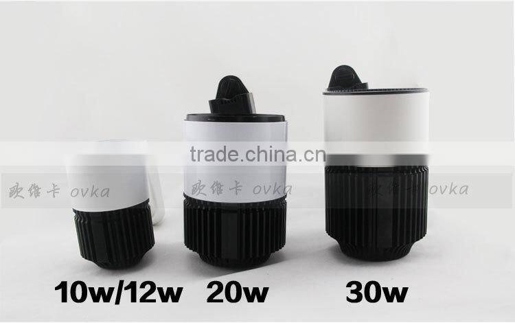 COB spotlight 5w 7w 10w 12w 20w 30w led track light for store
