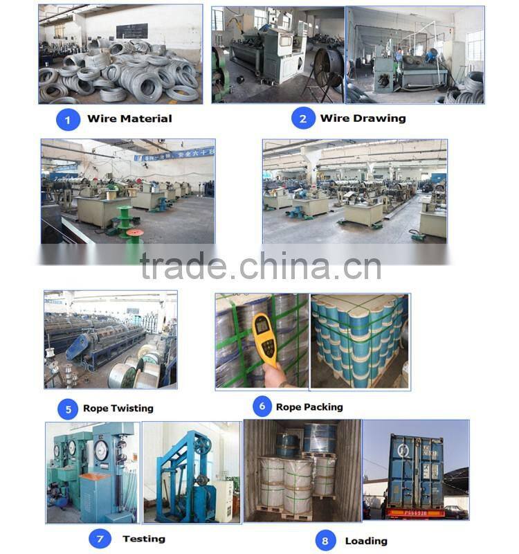 china steel prices fence steel wire rope