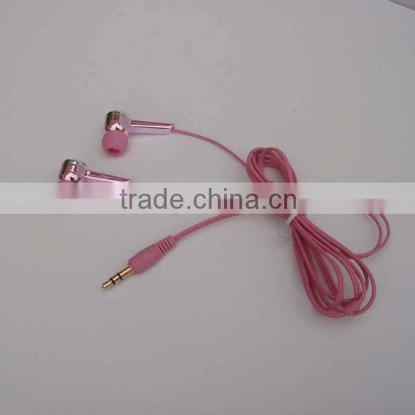 hot new product for 2015 glowing stereo in-ear earphone for mobile pc portable media device