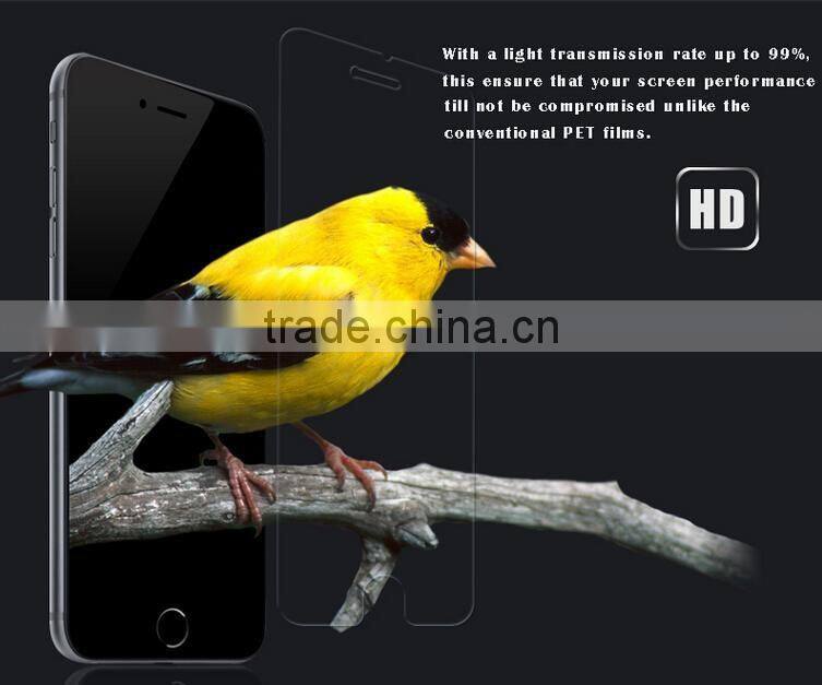 Tempered glass screen protector for mobile iphone 6 plus .