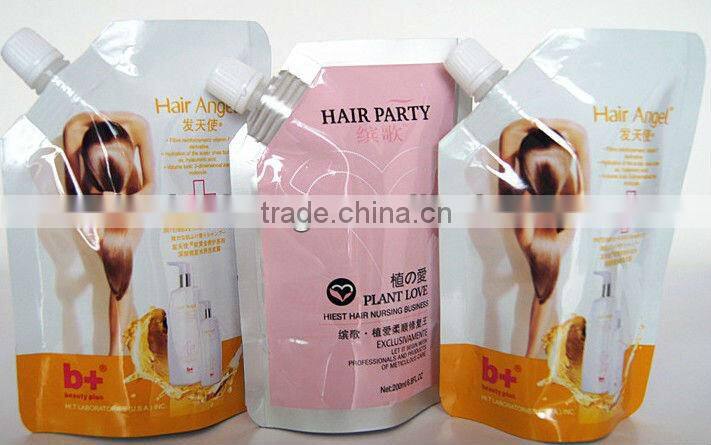 Manufacturer Nozzle Plastic Spout Pouch For Cosmetic Liquid