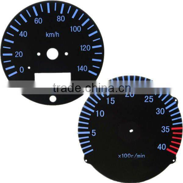 Custom 2D Chinese Screen Printing PC Flat Car Dashboard Manufacture
