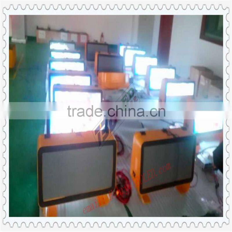 outdoor RGB P5 super bright LED taxi display screen with double-faced