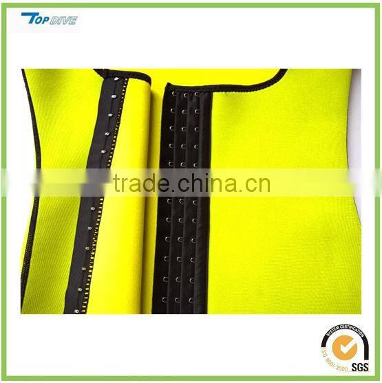 2015 adjustable neoprene slim waistcoat vest