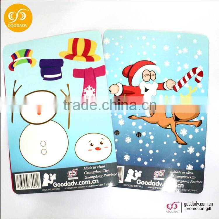 factory custom 27*19 cm magnetic puzzle dress up games