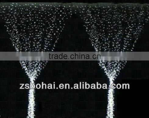 yellow quanlity led light curtain