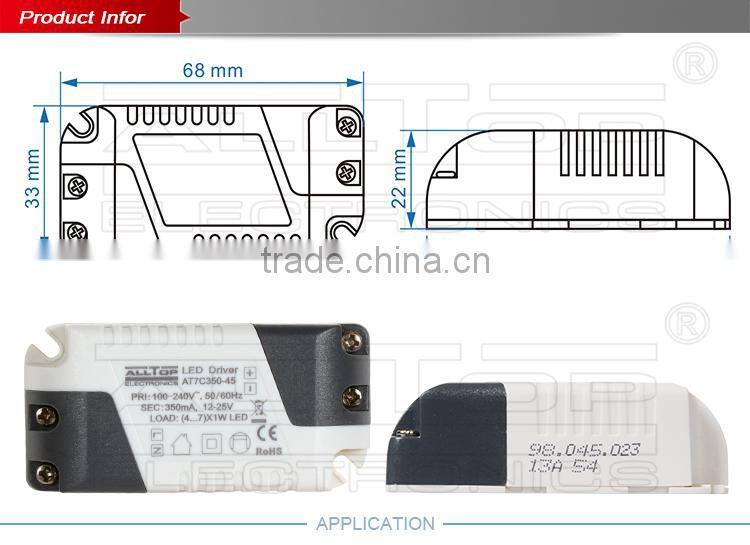 3 year warranty constant current 500ma 8w led bulb driver