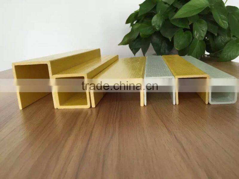 2015 hot sales solid FRP support beam for Pig Farrowing crate floor/plastic slats