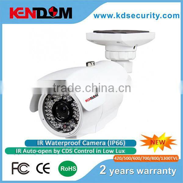Kendom New Casing Weatherproof IP66 Mini Bullet Camera 420/600/700/800TVL/1.0/1.3Mega For Outdoor Use CCTV Analog camera