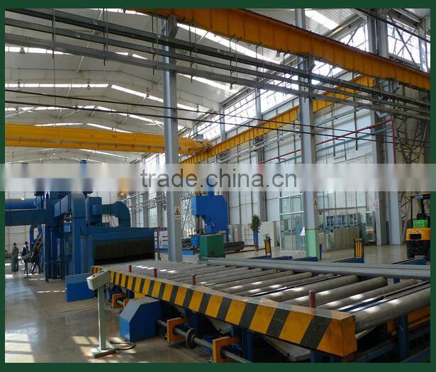 Steel structure&profile steel shot blasting machine