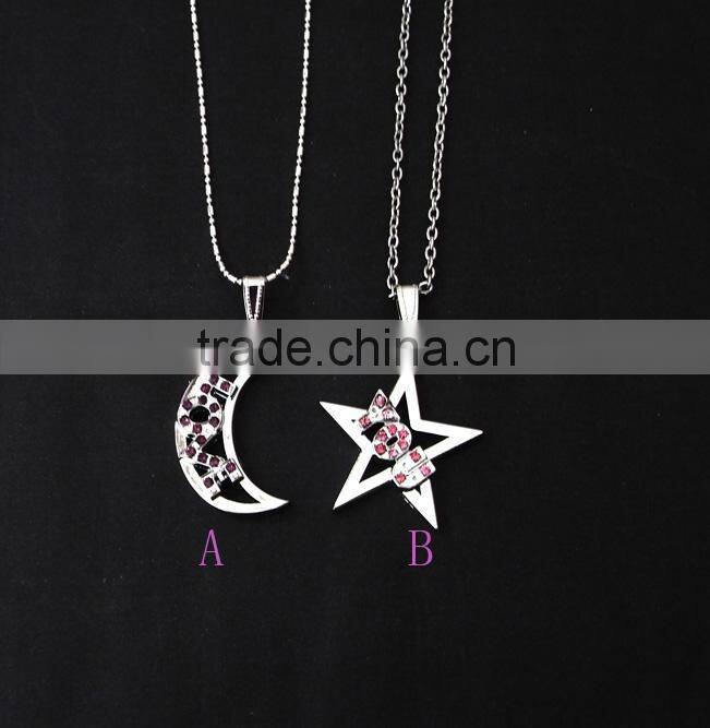 cute star pendant and earring charm