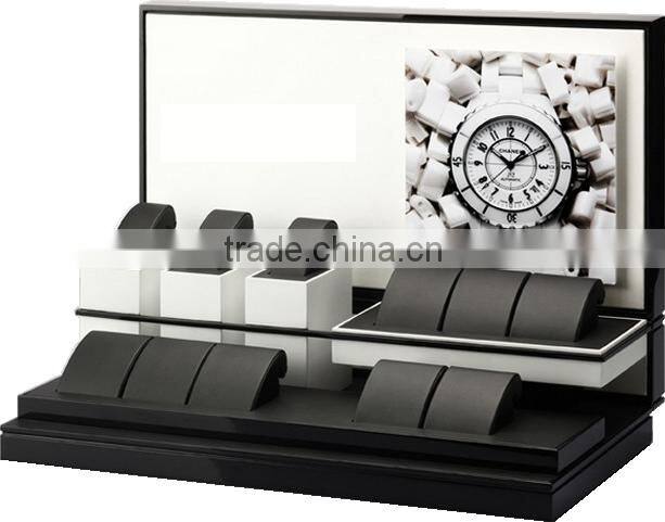 Luxury acrylic watch display stand with europe top sale