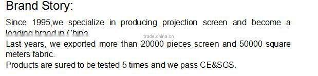 300" fast fold projector screen