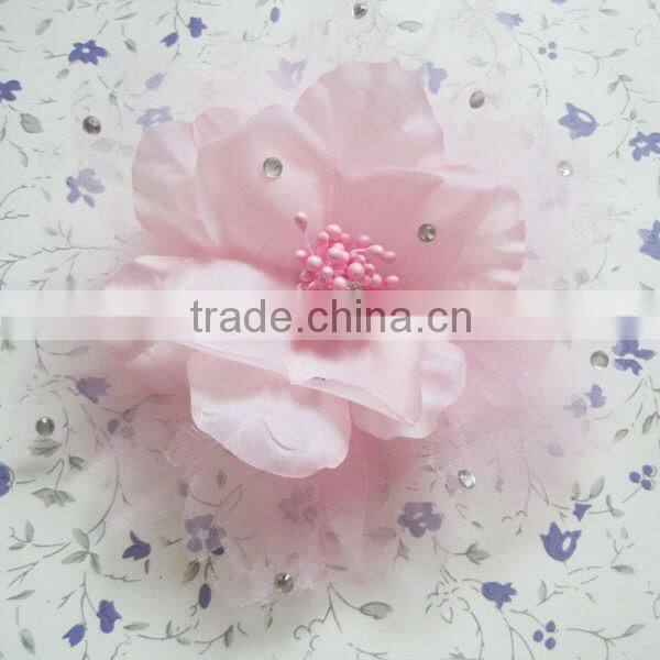 2013 hot chiffon flowers, decorative handmade flowers for dresses,shabby chiffon flowers wholesale,