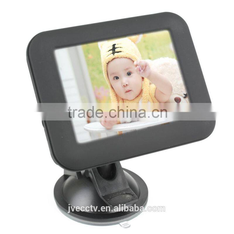 car baby video monitor 3.5 inches LCD screen Wireless Baby Monitor 2.4g wireless digital lcd baby monitor