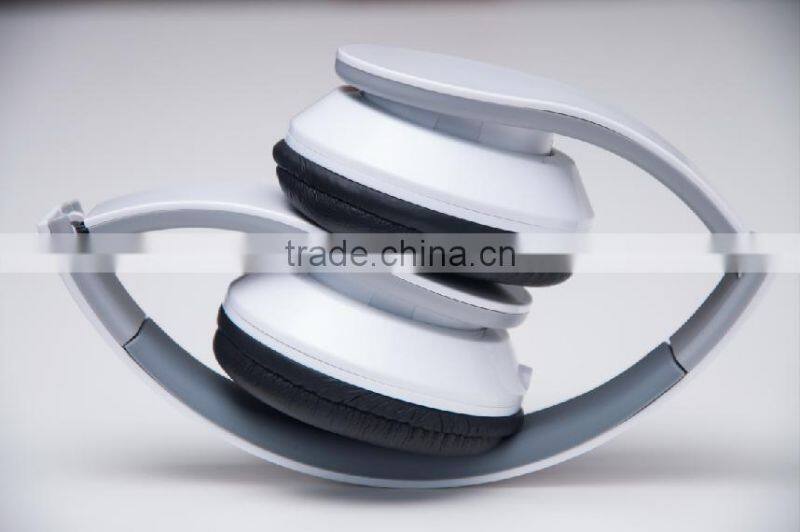 colorful wilred bluetooth headset foldable headphone for mobile phone and computer