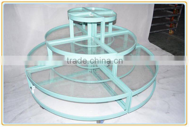 garden flower pots/plant pots display rack garden decor