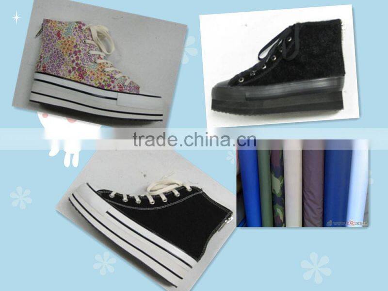 Hot sale, the most popular free shipping women with high help low help canvas shoes 2014