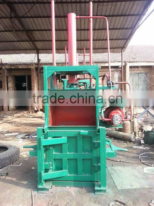 best price hydraulic waste paper&waste plastic battle baler machine