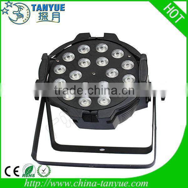 Professional LED PAR LIGHT RGBW 4in1 18X10W FLAT PAR