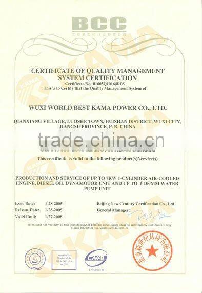 KAMA single cylinder diesel engine sales