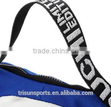 stylish folding packable football team backpack with cap