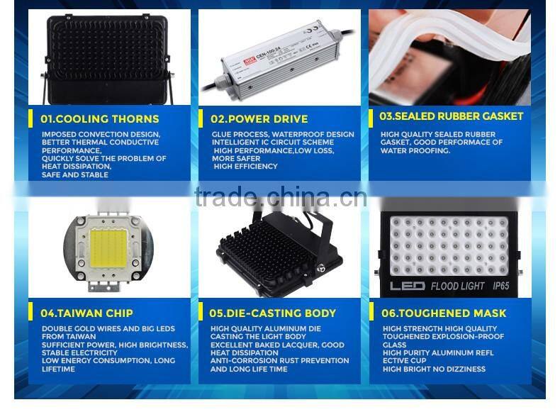 alibaba best sellers led flood light 50W with high quality led strip