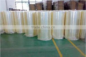 High Quality Clear Gloss Printing Bopp Film with Glue Adhesive Jumbo Roll
