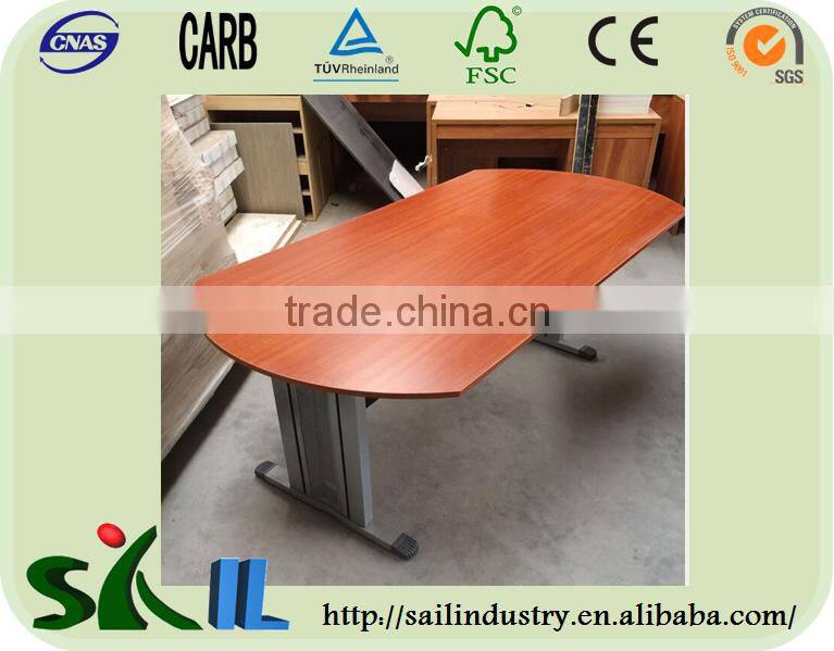 Steel and wood type modern study table computer tabel cheap prices