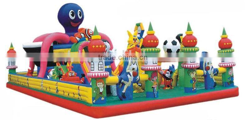 2016 Hot Design Outdoor Inflatable Trampoline for Kids