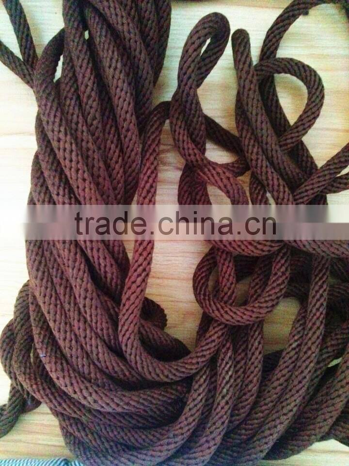 11mm diameter 100 percent mercerized cotton leash blue for pet accessory