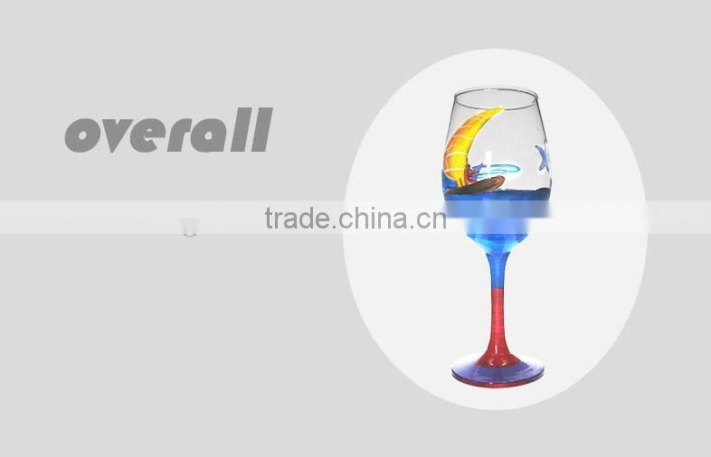 Lead-free Elegant Ocean red wine glass Globlet