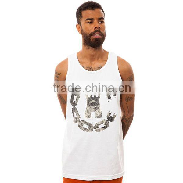 China factory manufacturer white tank top