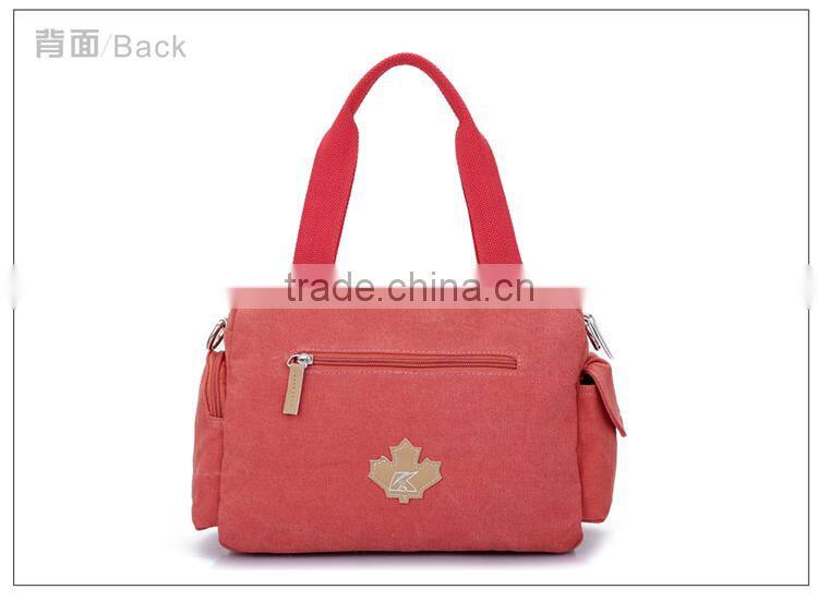 ladies canvas handbags 2014,Canvas and leather tote bag,canvas handbag with leather