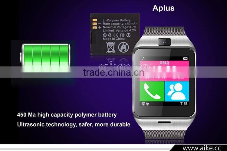 Smart bluetooth watch GV18 with NFC camera wristWatch SIM card Smartwatch for iPhone6 Samsung Android Phone watch phone