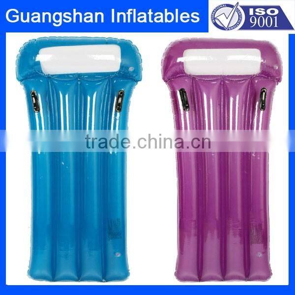 Custom Inflatable single swimming pool air mattress