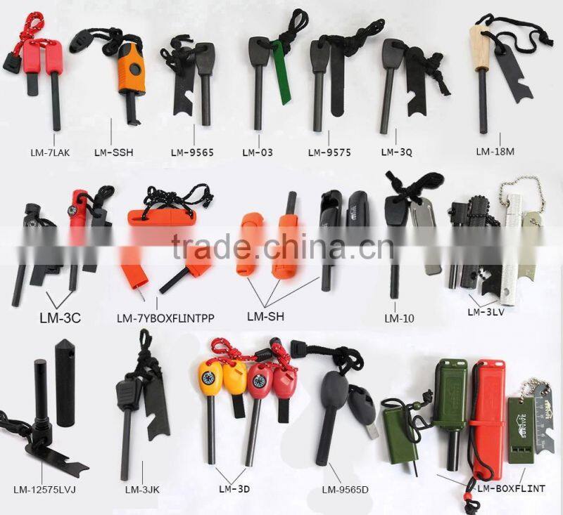 9.5mm flint fire starter for outdoor survival