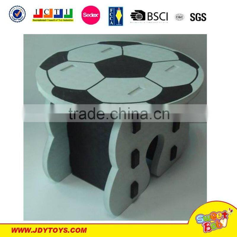 2016 new items popular lovely football volleyball EVA chair desk
