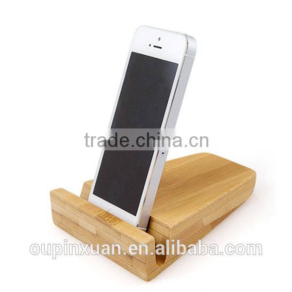 Desk Accessories Storage and Tidy Phone Stand Handmade bamboo phone Holder