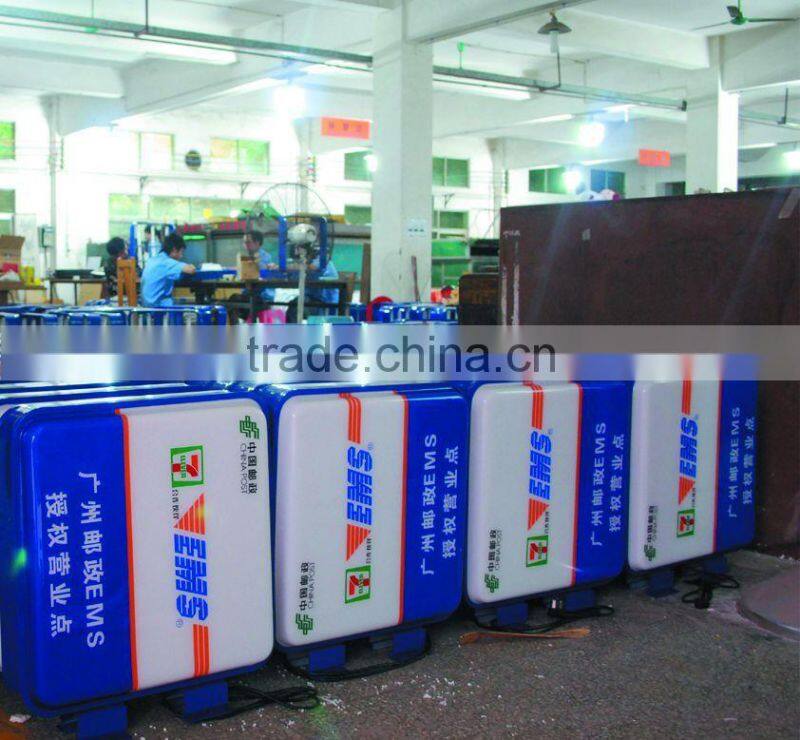 Wall Mounting silk-screen vacuum forming adverting light box