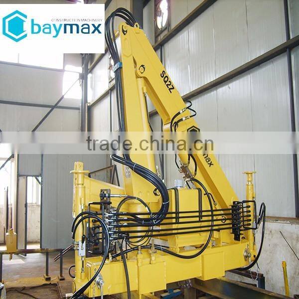 2 ton trailer or truck mounted electric or hydraulic crane