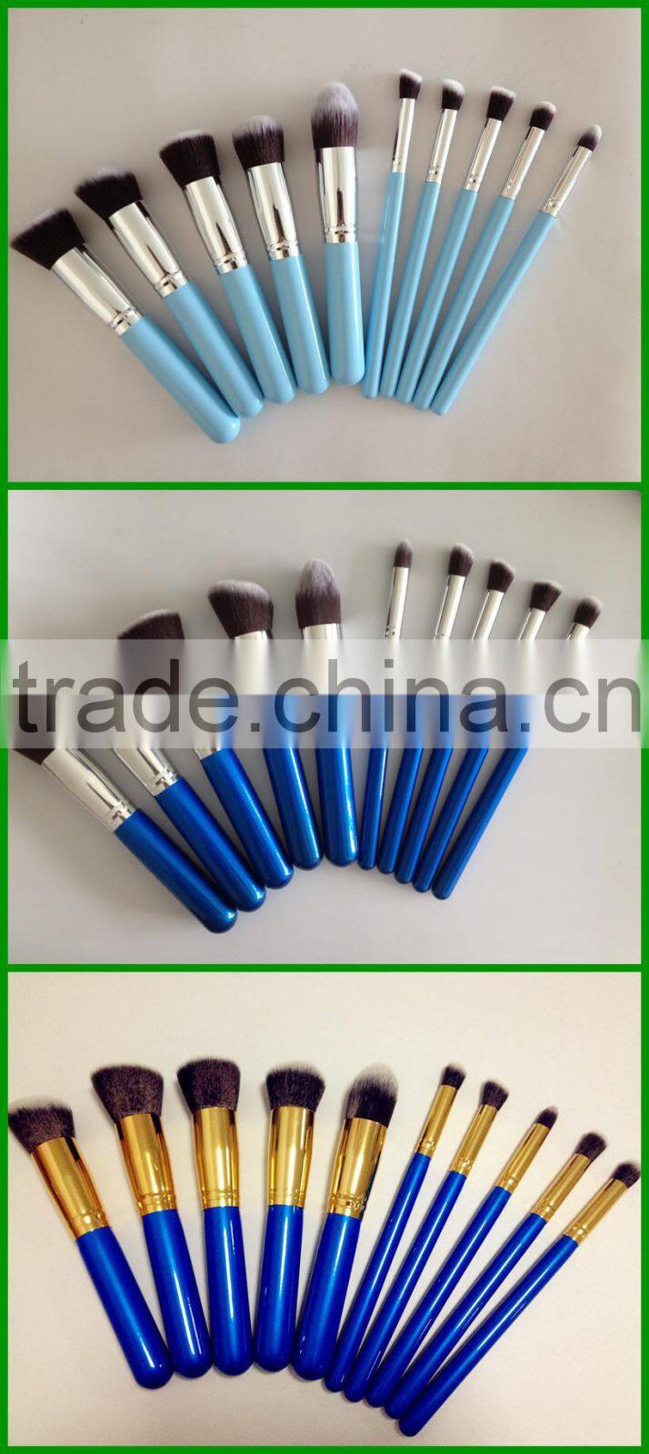 good kabuki brush,synthetic hair make up brushes