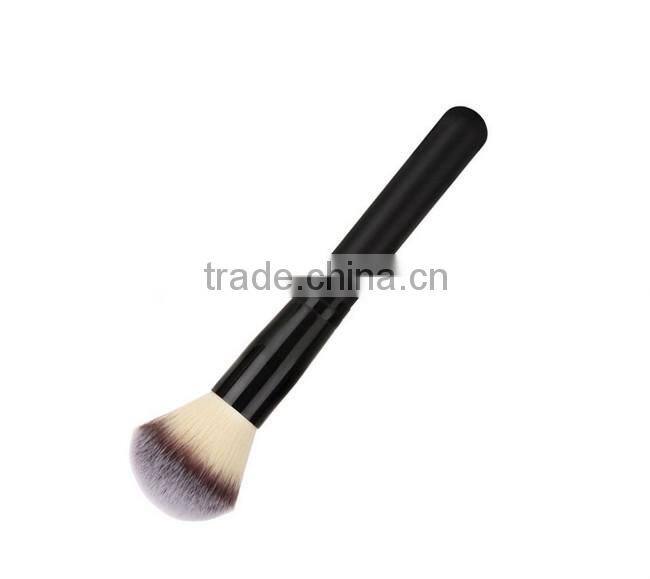 fiber hair round shape makeup powder brush