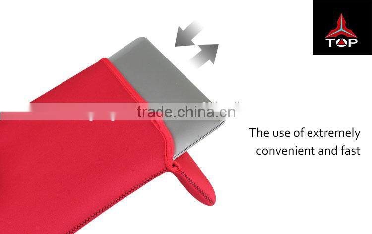 Portable Blue Neoprene laptop bag backpack