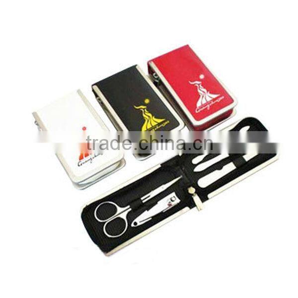 stainless steel manicure set